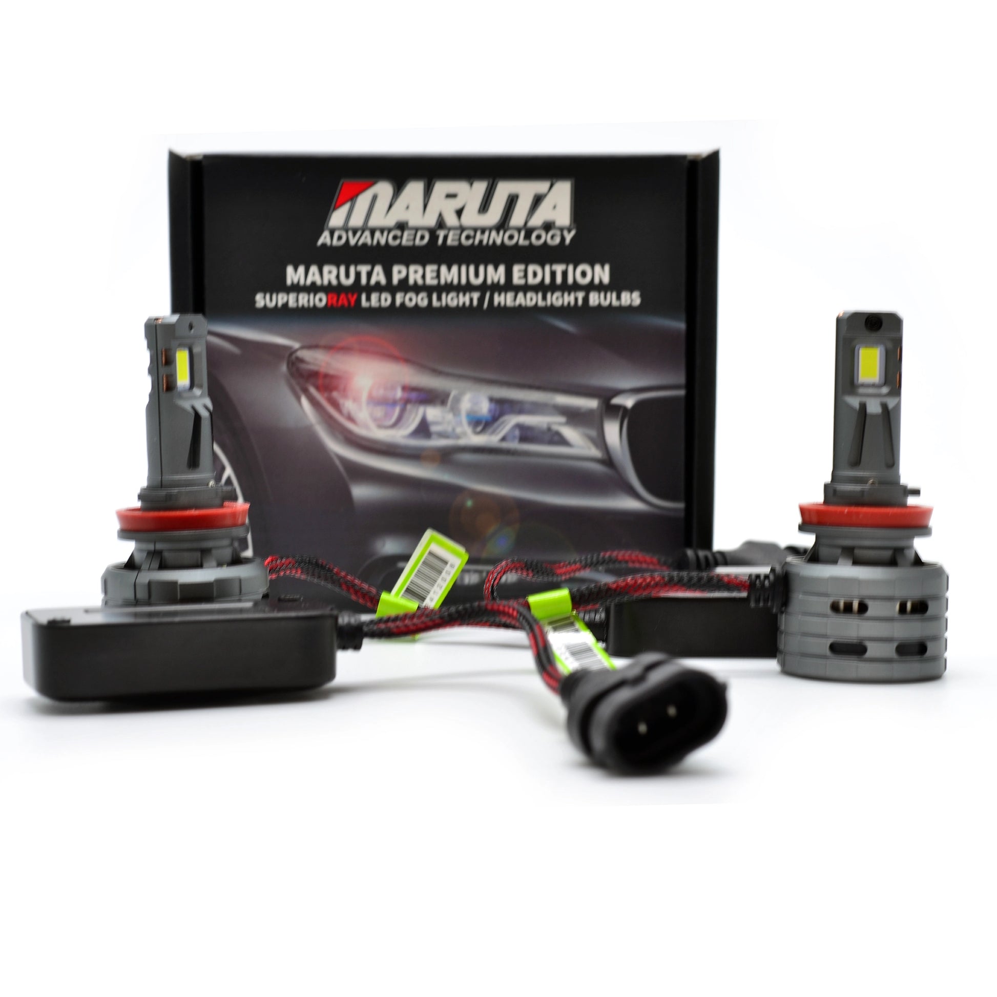 MTEC Maruta Premium Edition  V.3 5500K H8 / H11 LED CANBUS (Sett) - Lyshelten.no