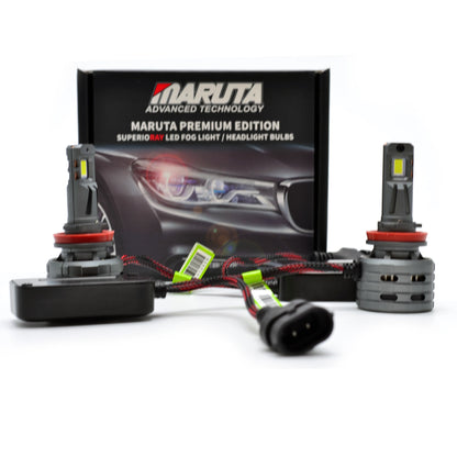 MTEC Maruta Premium Edition  V.3 5500K H8 / H11 LED CANBUS (Sett) - Lyshelten.no