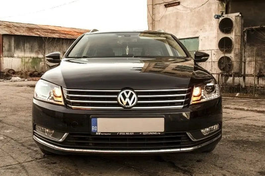VW Passat B7 2012-2016 frontlykt-glass (Sett) - Lyshelten.no