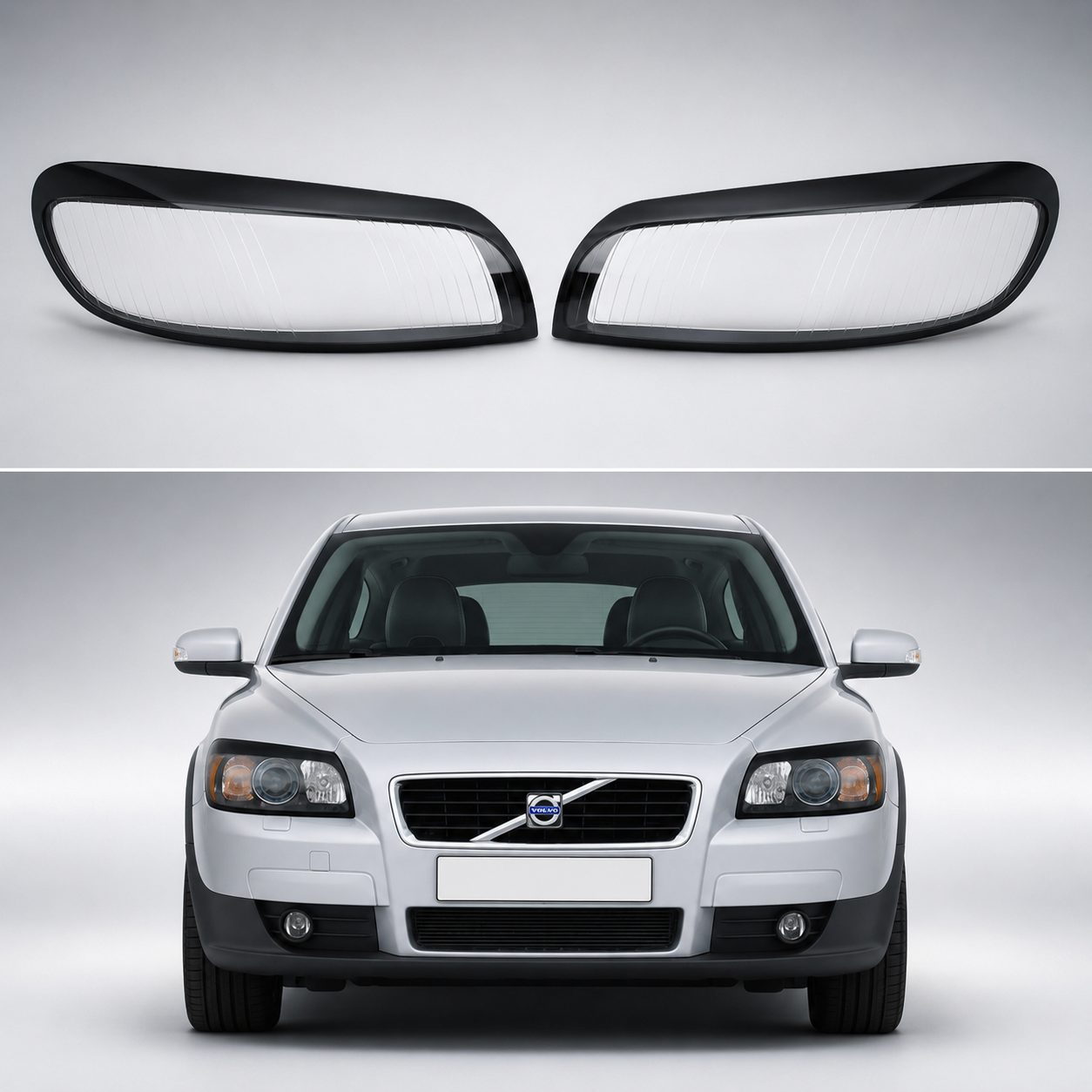 Volvo C30 2006-2009 frontlykt-glass - Lyshelten.no