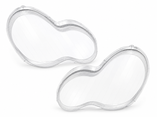 Mercedes Benz C W203 2001-2007 frontlykt-glass