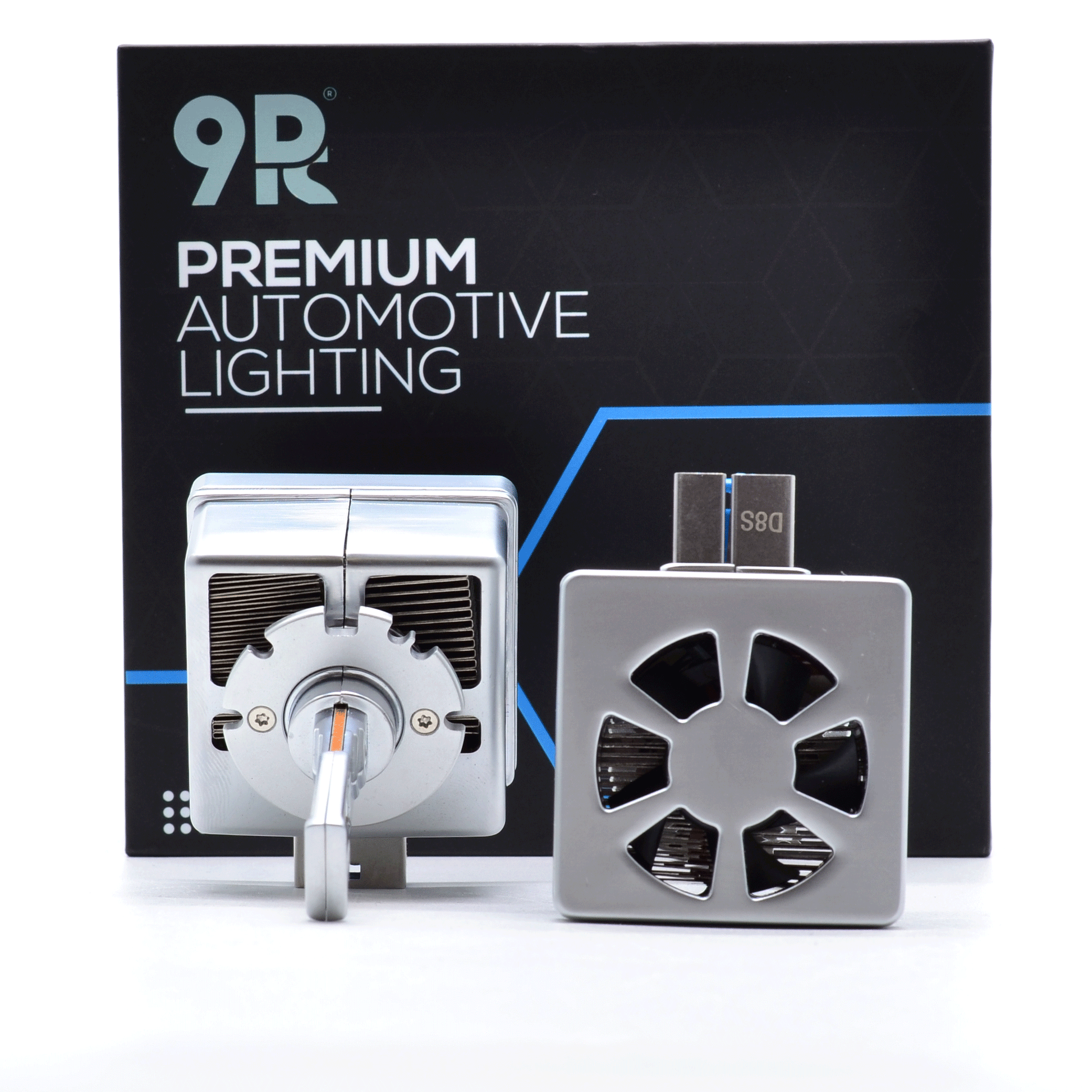 D8s LEDkit 35W / Xenon til LED konverteringskit 2.0 - Lyshelten.no