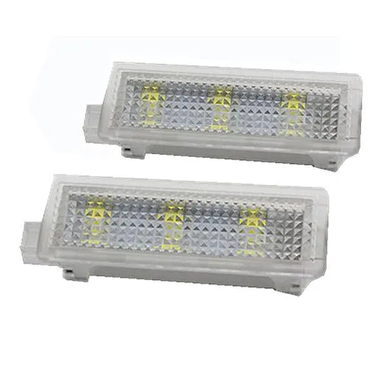 LED fotbrønn / under dør lys / innstegslys  til BMW E90 E60 og mange andre (Sett) - Lyshelten.no