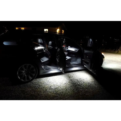 LED fotbrønn / under dør lys / innstegslys  til BMW E90 E60 og mange andre (Sett)