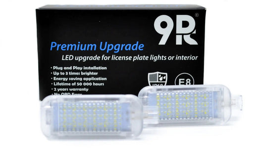 LED fotbrønn / under dør lys / innstegslys til Audi Seat Skoda VW - Lyshelten.no