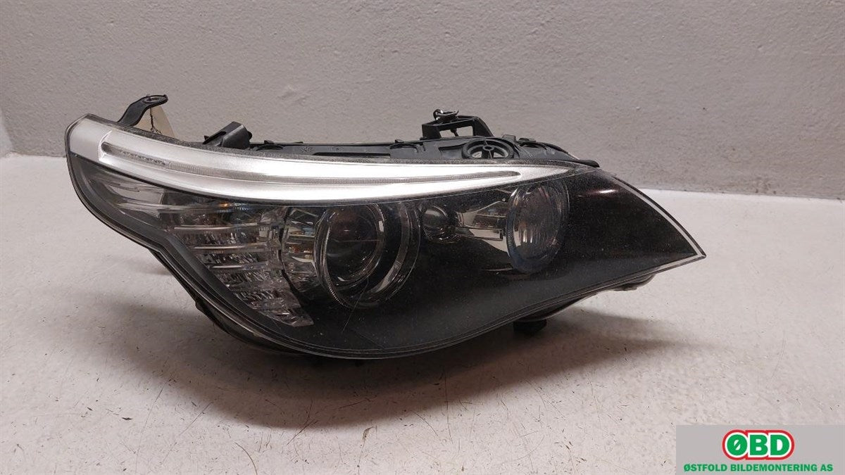 BMW E60 / E61 Facelift (2007-2010) frontlykt - glass (Sett)