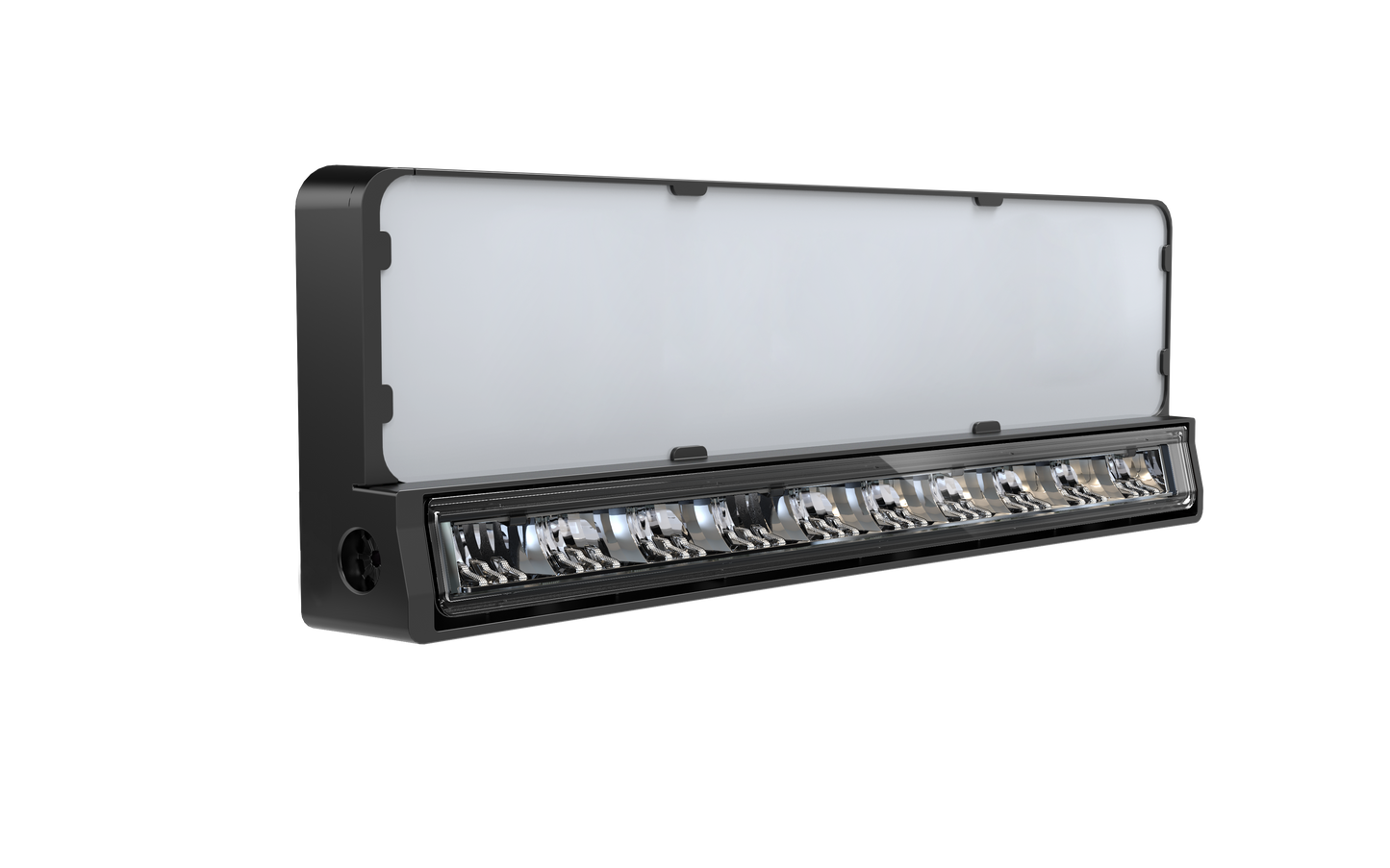 LED ekstralys med integrert nummerskiltholder – 120W Boost / 13 200 lumen