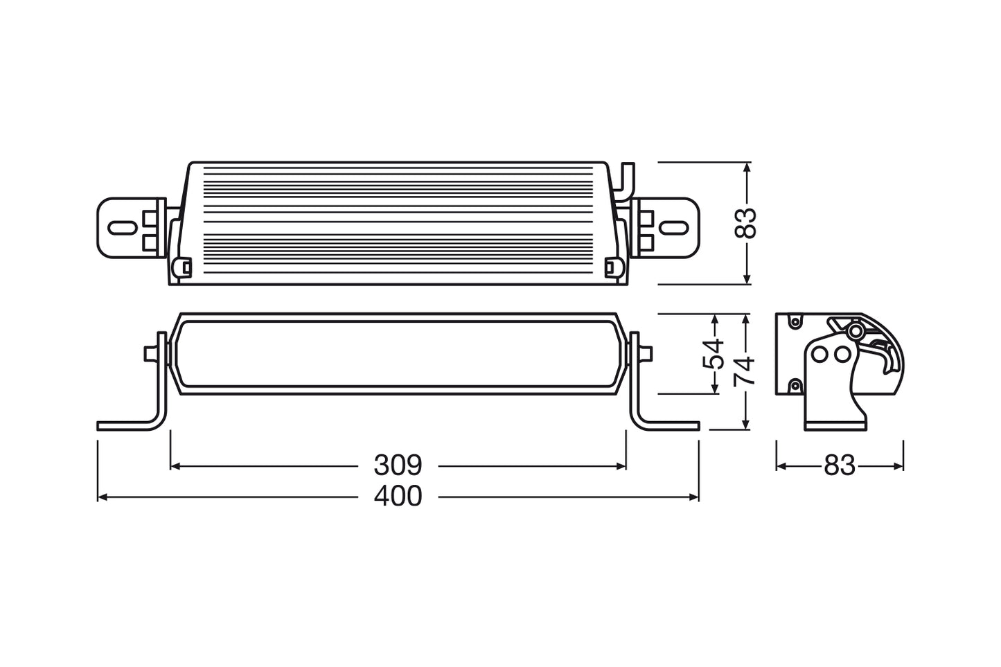 Osram FX250 Kombo / Spot Gen2 LED fjernlys