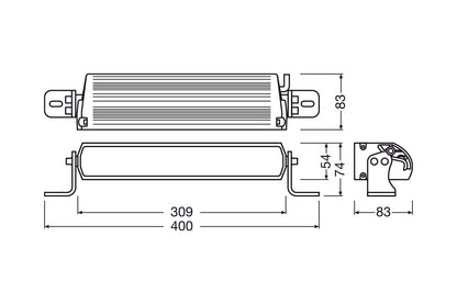 Osram FX250 Kombo / Spot Gen2 LED fjernlys