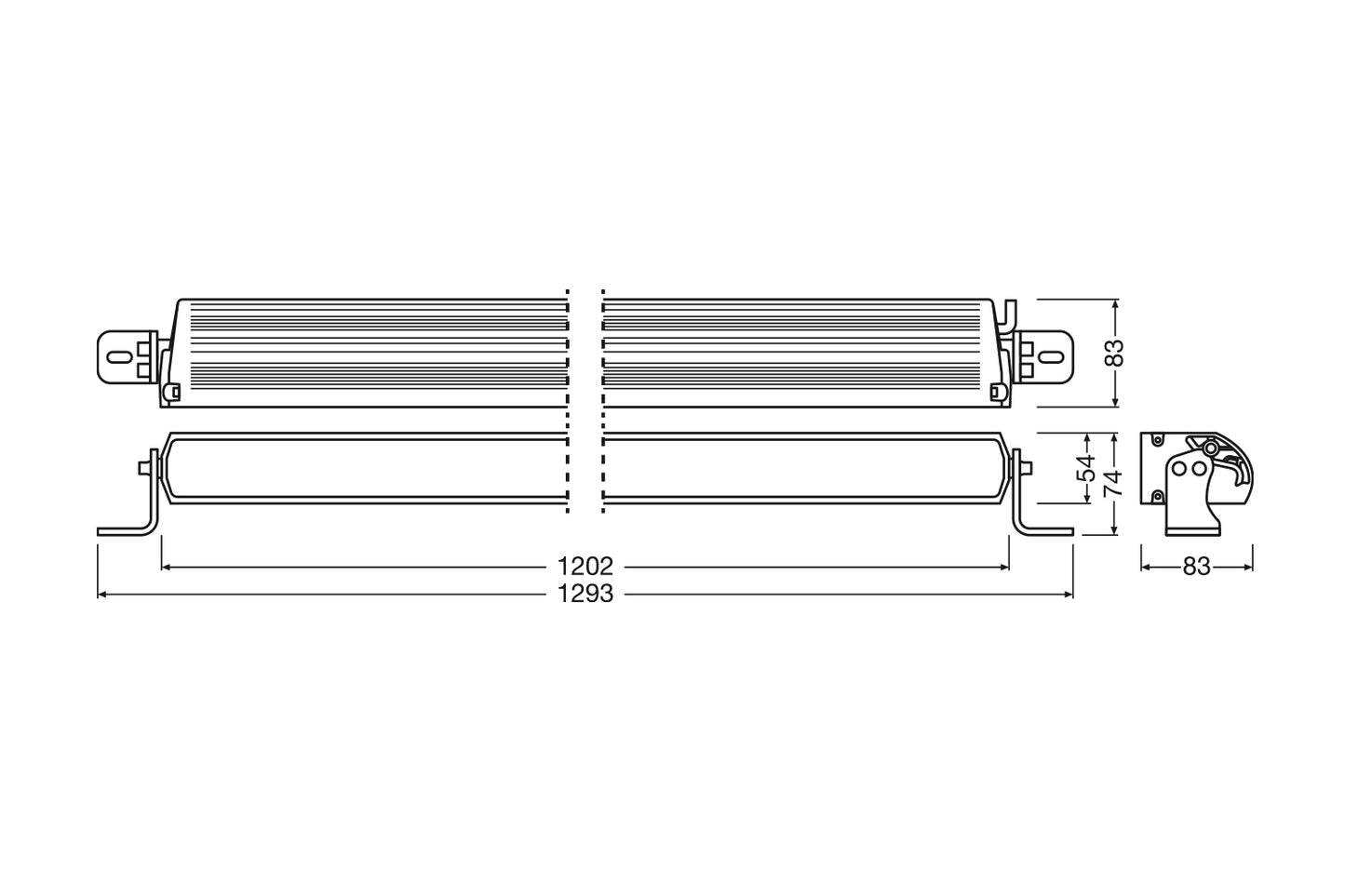 Osram FX1250 Kombo Gen2 LED fjernlys