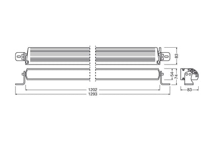 Osram FX1250 Kombo Gen2 LED fjernlys